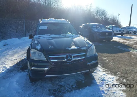 2012 Mercedes-Benz Gl 450 4Matic z USA, uszkodzony, nr VIN 4JGBF7BE7CA769243